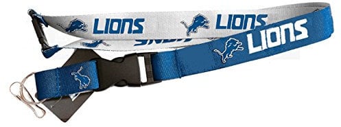 aminco NFL Detroit Lions Reversible Lanyard