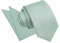 DQT Plain Shantung Wedding Modern Style Neck Tie & Pocket Square Set for Men - Dusty Green