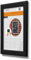 Deflecto A4 Snap Frame - Elegant Black Aluminium Clip Frame for Wall Display - Certificate and Poster Holder with Convenient Front Opening Clips - Stylish Photo Hanger for Home and Office