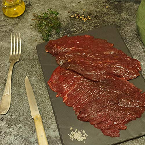 SELECTIV viandes d'exception | Bœuf Angus Grande-Bretagne : 6 Bavettes d'aloyau 6x180g - 1080g | Ultra-Frais
