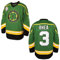 3 Ross The BOSS Rhea Hockeytrikot für Herren, ST John's Shamrocks genäht mit EMHL Patch Weiß Grün Schwarz, 3 Grün, Mittel