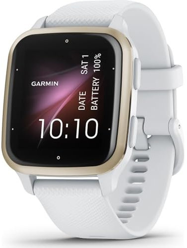 Garmin Venu Sq 2 - GPS-Fitness-Smartwatch mit 1,4 AMOLED Display, Schlafanalyse mit Sleep Score und über 25 Sport-Apps. 24/7 Gesundheitsdaten, Garmin Pay, bis zu 11 Tage Akkulaufzeit und wasserdicht.