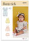 Butterick Schnittmuster für Baby-Sportbekleidung, mehrfarbig