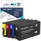 LCL Kompatibel tintenpatrone 963XL 963 XL mit hoher Kapazität 3JA30AE 3JA27AE 3JA28AE 3JA29AE Pigment (4PK-KCMY) Ersatz für HP Officejet Pro 9010 9012 9013 9014 9015 9016 9018 9019 9020 9022 9023