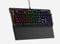NEWMEN GM101 Mechanical Gaming Keyboard(Red Switches),Wired RGB Backlit Hot Swappable Keyboard with Foldable Wrist Rest,Anti-Ghosting Ergonomic Mechanical Keyboards for PC/Mac/Win,QWERTY Layout,Black