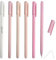 KRYMSON 6er-Set Gelstifte mit durchsichtiger Kunststoffbox, Kugelschreiber, Gelstift, Schreibwarenset, Schreibwaren und Bürobedarf (Rosa)