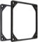 DolDer Fan Spacer Adapter Frame Noise Reducing Fan Decoupling Aluminium for Water Cooling Radiators/Casing and 140 mm Fan (14 cm)