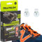 Gorilla - Lacets Elastiques Triathlon - Dépassez vos Objectifs Sportifs - Gagnez du Temps, Adieu les Nœuds Bonjour le Confort - Autobloquants Ultra Résistants - 123 cm