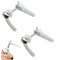 JEOPKO 2Pcs Toilet Handle Replacement Toilet Flush System Replacement Toilet Flush Handle Replacement Toilet Cistern Flush Parts for Toilet Wc Cistern Tank
