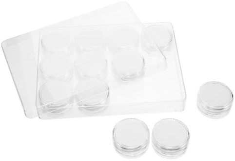 Generisch 1 Set Einfache Blanke Steinbox Broschenvitrine Broschenetui Mit Deckel Schmuckvitrine Edelsteinvitrine Tischbrosche Vitrine Ausweishalter Edelsteine Displayhalter