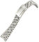 EAMOM 21 mm 904L massives Edelstahl-Uhrenarmband passend für Rolex-Armband 41 mm Oyster Perpetual Datejust Silber Luxus-Marken-Uhrenarmbänder(21mm)