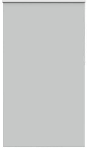 vidaXL Verdunkelungsrollo Hellgrau 120x230cm Stoffbreite 116,6cm, Rollo, Klemmfix, Thermorollo, Verdunklungsrollo, Klemmrollo, Fensterrollo