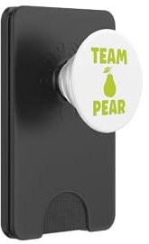 Fruit Pears small minimalist simple quote team Pear PopSockets PopWallet für MagSafe