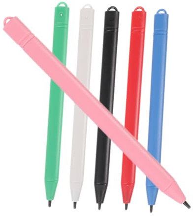 LIFKICH 6pièces Stylet LCD pour Tablette De De Dessin Et Écriture Haute Et Tactile pour Prise De Notes Créativité