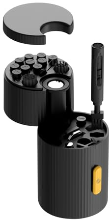 GkgWuxf Computer-Reinigungsset, 33-in-1 magnetisches tragbares Werkzeug | Laptop- -Reiniger – für Heimbüros, Reisen, Bildschirm, Laptop, Computer, TV, Telefon, Kamera, Lautsprecher, Ladegerät