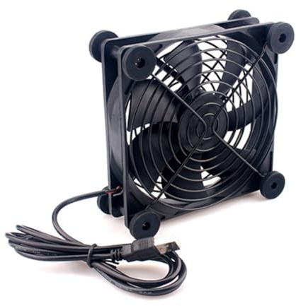 MeevrgR Powerful 2700RPM Fan Cooling for Workstations and Plastic Metal Powerful 2700Rpm stable and reliable mobile phone group brackets weak current boxes