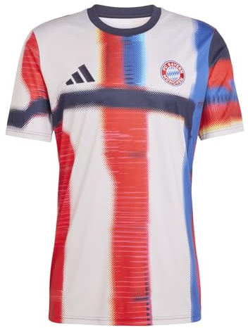adidas Performance FC Bayern München Prematch T-Shirt 2025/2026 blaublau, L Herren
