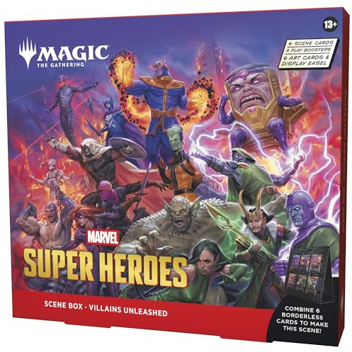 Magic: The Gathering | Marvel Super Heroes Szenenbox – Entfesselte Schurken (Englische Version)
