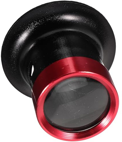 ABOOFAN Loupe de Bijoutier en Verre et Métal pour Horloger 15× | Compacte et Polyvalente, pour Pièces, Timbres, Bureau et Maison, Aide à Mieux Comprendre les Mécanismes