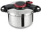 Tefal Clipso Minut Easy - Stainless Steel Pressure Cooker with 5 Safety Systems and Easy Closure with One Hand, Black 7.5 Litros multicoloured