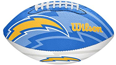 Wilson American Football NFL JR TEAM LOGO, Juniorgröße, Gummi