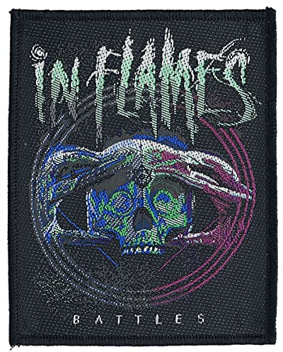 In Flames Battles Unisex Patch multicolour, 100% polyester,