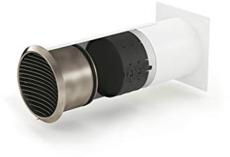 Infun Naber 4043071 Turbo® 150 Mauerkasten inkl. THERMOBOX, weiß, Edelstahl, Rundrohranschuss/Compair Flow (System Ø 150)