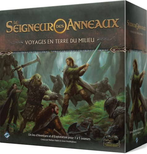 Asmodee - Fantasy Flight Games | Der Herr der Ringe: Reisen nach Mittelerde | Gesellschaftsspiel | Ab 14 Jahren | 1-5 Spieler