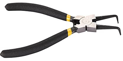 WOOSTAR Sicherungsringzange Seegeringzange 90°Abgewinkelte und Gerade Spitze Sicherungszange für Kurbelarmschrauben