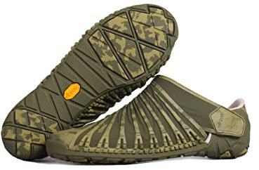 Vibram Furoshiki EVO Men- Herren Barfußschuh/Wickelschuh mit Neuer Rutschfester und gepolsterter EVO-Sohle, Size:41 EU, Color:Marble Olive