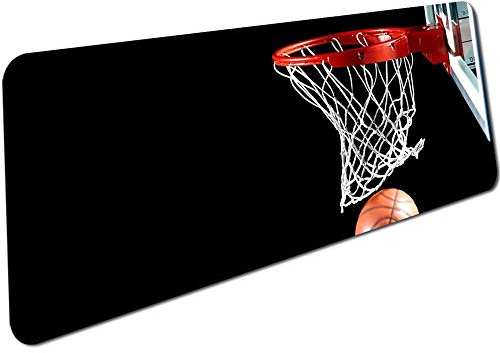Basketball Landschaft Mauspad Pc Gaming Computer Xl Mausmatte Gaming Zubehör Mousepad Gamer Geschenke 900X400X3Mm