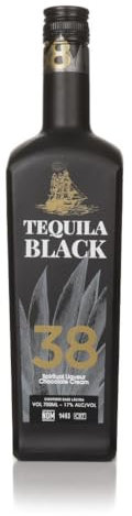 Tequila Black 38 Tequila Chocolate Cream Liqueur Notes of Cocoa and Vanilla 70cl 17% vol. Destilerias Espronceda
