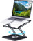 Laptop Ständer für Schreibtisch 360°Drehbarer Sockel, Ergonomischer Laptopständer aus Aluminium für den Schreibtisch , Kompatibel mit MacBook Air/Pro und Anderen 10-17 Laptop Halterung （Schwarz）