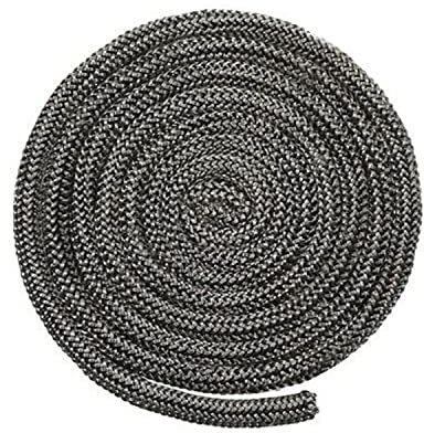 HEIBTENY Corda per focolare Garnizione stufa a legna Guarnizione Camino Corda 2 mX16 mm Corda per Fuoco Fibra di Vetro Corda Guarnizione Guarnizione di Ricambio Stufa a Legna Guarnizione