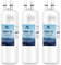 MARRIOTTO Filtro dell'acqua per frigorifero compatibile con Whirlpool W10295370A, EDR1RXD1, WHR1RXD1, KAD1RXD1, Filtro 1, W10295370, P4RFWB, P8RFWB2L, 46-9930, 46-9081, confezione da 3