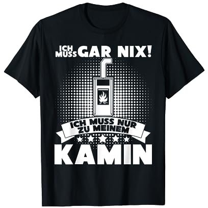 Chimenea Estufa de leña Horno Camiseta