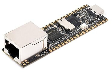 Waveshare LuckFox Pico Linux Mikro Entwicklungsboard mit Ethernet Anschluss, Basierend auf RV1103 Chip, Integriert ARM Cortex-A7/RISC-V MCU/NPU/ISP Prozessoren, Unterstützt MIPI CSI, USB etc.