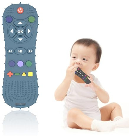 ZXUPOI Mordedor Bebe,Juguetes Bebes 6-12 Meses 0-6meses 0-3 Meses, Mordedor Bebe Refrigerante, Juguete Bebe 6 Meses, Mordedor Bebe 3 Meses, Juguetes Sensoriales Bebe Regalo Bebe Sin Bpa