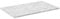 Vicco Plan de Travail Cuisine R-Line, Marbre Blanc, 100 cm