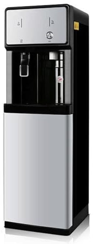 Fontaine A Eau Autonome Alimenté par Le Réseau,Distributeur d'eau Réfrigérée sur Pied,Fontaine A Eau Fraiche/réchauffeur avec Kit D'installation,Chaude Et Froide,pour Usage Commercial