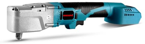 ONEVAN Clé à Cliquet Sans Fil 1/2, 2-en-1 Clé Plate à Cliquet Sans Fil pour Makita, 550 Nm, 20V, 1600 tr/min, Clé à Cliquet Electrique Vitesse Variable avec Lumière LED(sans batterie)