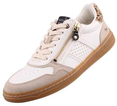 MUSTANG Baskets pour Femme, Beige glacé, 39 EU