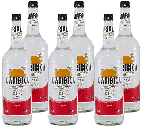 Caribica White & Mild Rum (6 x 1,0L)