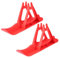VICASKY 1Satz Ski Set Für Balance Bikes Ski Board Für Robuste Und Sichere Konstruktion Für Winteraktivitäten Und Outdoor Spaß Fördert Gleichgewicht Und Koordination