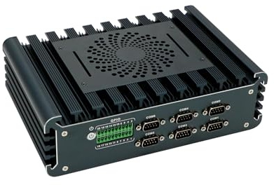 ANDAQI Fanless Industrial PC, Mini Computer, IPC, I5 1135G7, Windows 11 / Linux Ubuntu, IX11, 16 Way GPIO, 6 x COM, 2Pin Phoenix, HDMI, DP, 3 x I225-V / 226-V 2.5Gbe LAN, 32G RAM, 1TB SSD
