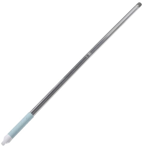 DOITOOL Manico per scopa in acciaio inox da 32,68 pollici, diametro 22 mm, per pulizia pavimenti duri, manico in plastica resistente, adatto per pulizia professionale, colore casuale