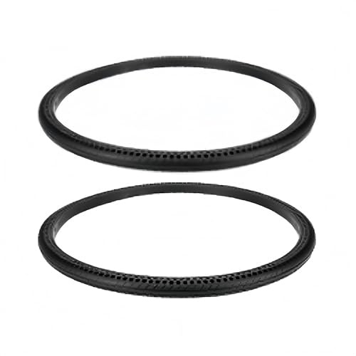 SSXOQX 2 Stück 55,9 cm x 3,8 cm Fahrradreifen – kein Aufpumpen nötig, 22 Zoll Fahrradreifen Rundloch Waben, 22 x 1,5/22 x 1,75 Reifen, Fahrrad Solid Tire für Mountainbikes, Off-Road Bikes