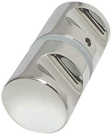 Bohle Chromed Brass Round Glass Shower Door Knob