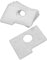 vhbw set di filtri compatibile con Stihl 017, 018, MS 170, MS 180, MS 180 C motosega, mototroncatrice - 9,2 x 6,6 x 0,4cm - filtro dell'aria