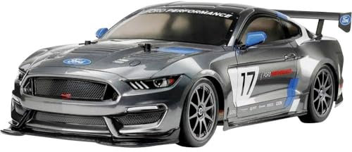 TAMIYA 51614-600 51614 Ford Karosserie-Satz Mustang GT4 WB257mm, Zubehör für ferngesteuertes Auto, Ersatzkarosserie, RC Modellbau, White